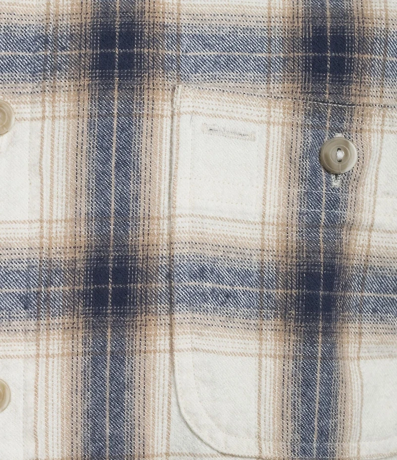 Cremieux Blue Label The South Fork Collection Plaid Long Sleeve Woven Shirt