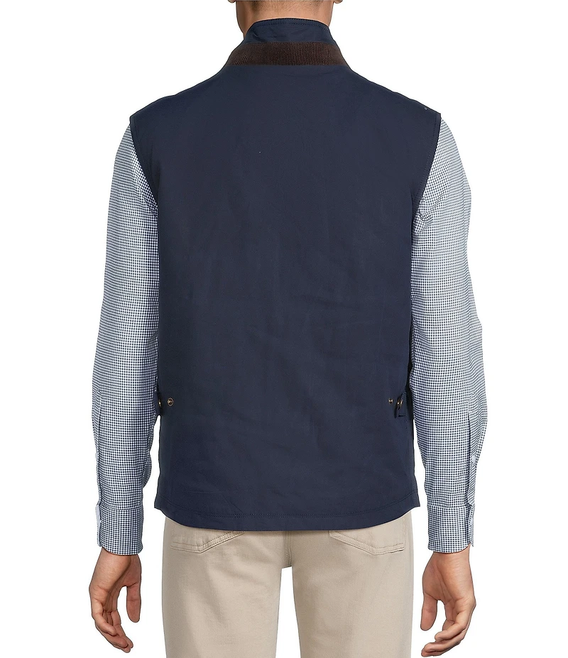 Cremieux Blue Label The South Fork Collection Waxed Cotton Vest