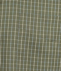 Cremieux Blue Label Thin Line Check Twill Long Sleeve Woven Shirt