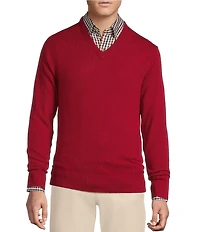 Cremieux Blue Label V-Neck Cashmere Sweater