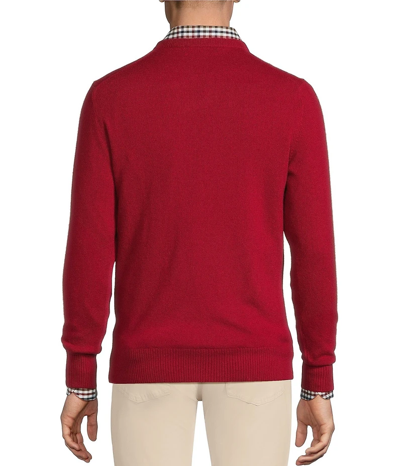 Cremieux Blue Label V-Neck Cashmere Sweater