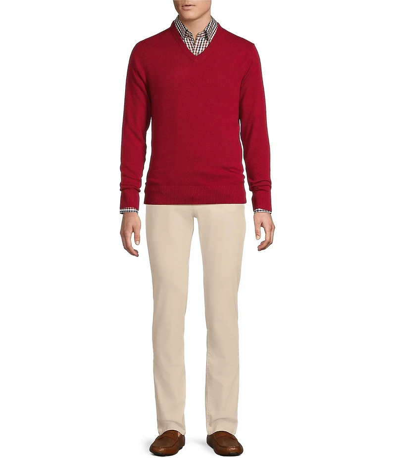 Cremieux Blue Label V-Neck Cashmere Sweater