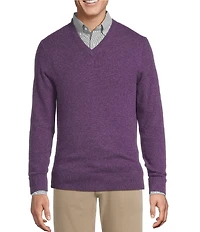 Cremieux Blue Label V-Neck Cashmere Sweater