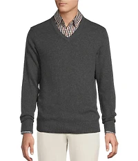 Cremieux Blue Label V-Neck Cashmere Sweater