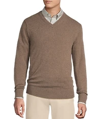 Cremieux Blue Label V-Neck Cashmere Sweater