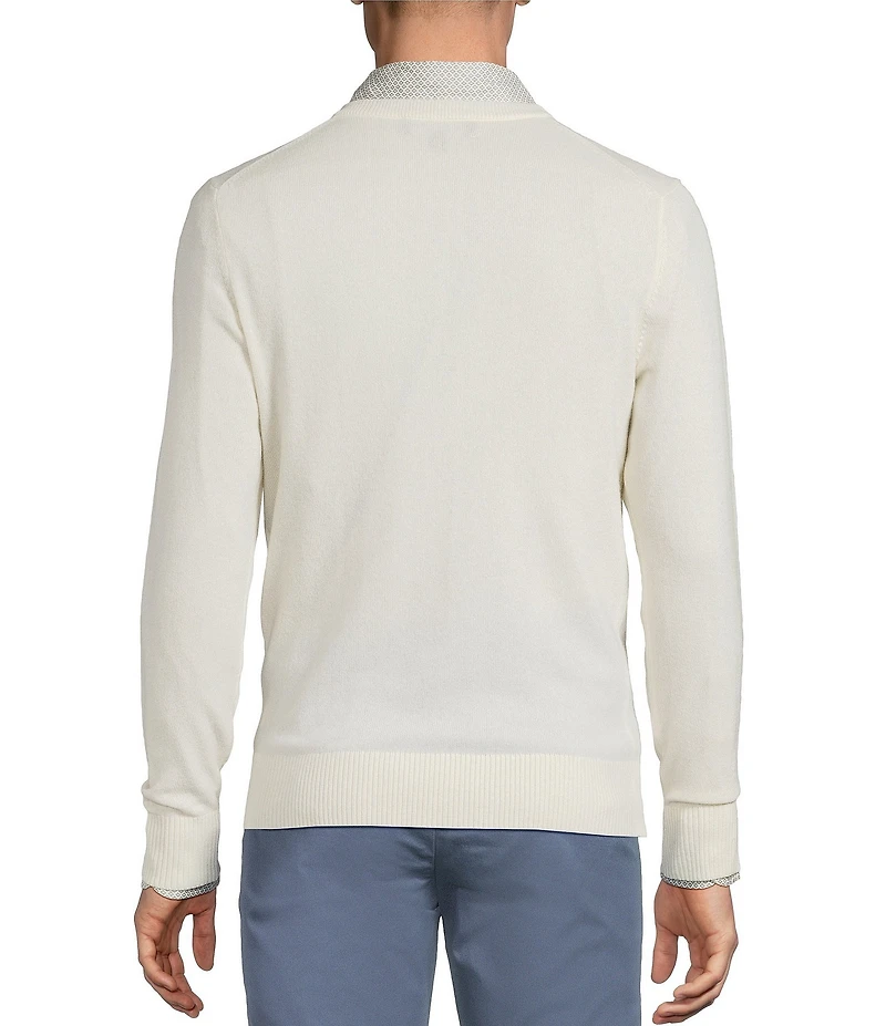 Cremieux Blue Label V-Neck Cashmere Sweater
