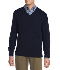 Cremieux Blue Label V-Neck Cashmere Sweater