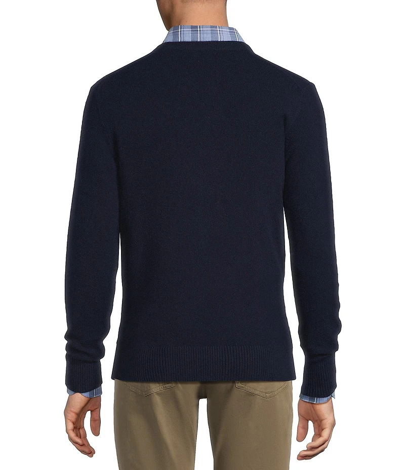 Cremieux Blue Label V-Neck Cashmere Sweater