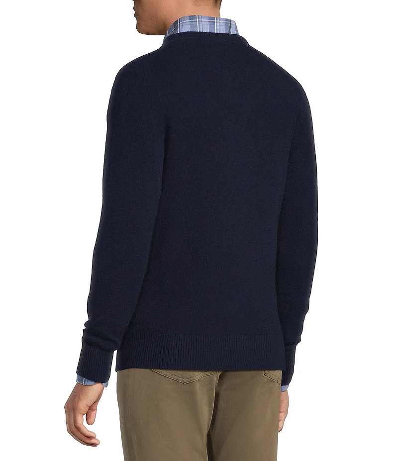 Cremieux Blue Label V-Neck Cashmere Sweater
