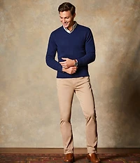 Cremieux Blue Label V-Neck Cashmere Sweater