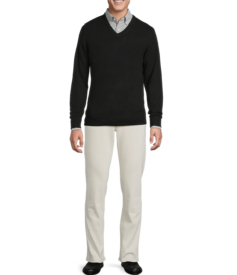 Cremieux Blue Label V-Neck Cashmere Sweater