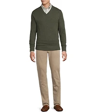 Cremieux Blue Label V-Neck Cashmere Sweater