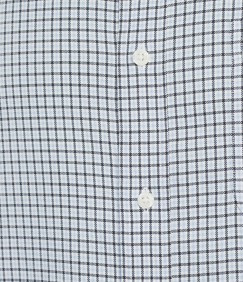 Cremieux Blue Label Washed Oxford Check Long Sleeve Woven Shirt