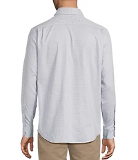 Cremieux Blue Label Washed Oxford Check Long Sleeve Woven Shirt
