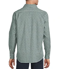Cremieux Blue Label Washed Oxford Check Long Sleeve Woven Shirt