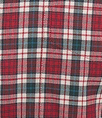 Cremieux Blue Label Washed Oxford Plaid Long Sleeve Woven Shirt