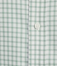 Cremieux Blue Label Washed Oxford Small Check Long Sleeve Woven Shirt