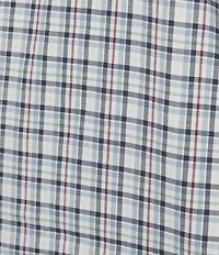 Cremieux Blue Label Washed Oxford Tight Plaid Long Sleeve Woven Shirt