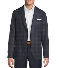 Cremieux Blue Label Windowpane Blazer