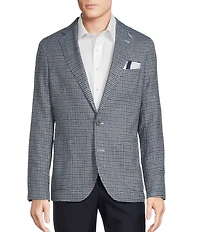 Cremieux Blue Label Wool Blend Check Blazer
