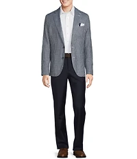 Cremieux Blue Label Wool Blend Check Blazer