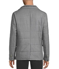 Cremieux Blue Label Wool Flannel Padded Blazer Jacket