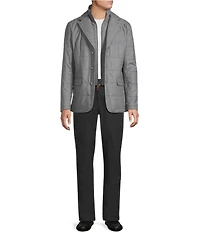 Cremieux Blue Label Wool Flannel Padded Blazer Jacket