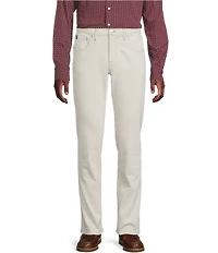 Cremieux Blue Label Yarn Dyed Twill Cotton Stretch 5-Pocket Tailored Fit Pants