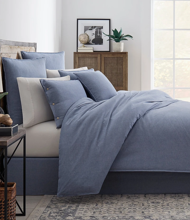 Cremieux Cameron Collection Chambray Comforter