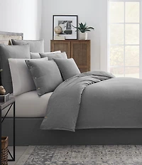 Cremieux Cameron Collection Chambray Duvet Cover
