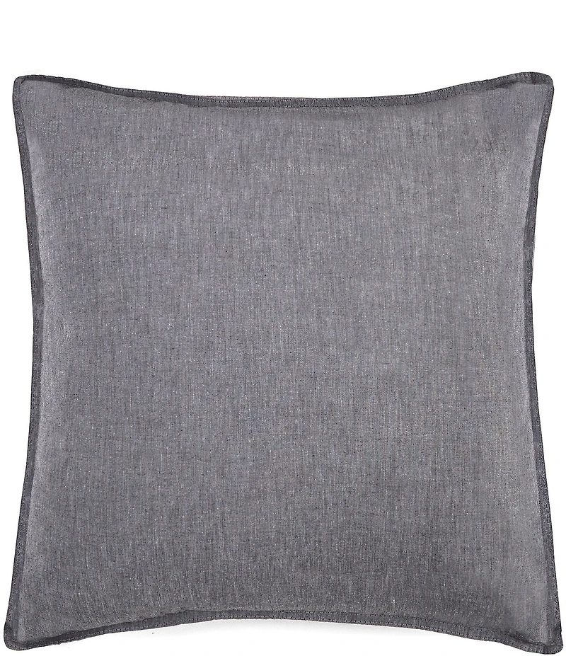 Cremieux Cameron Collection Chambray Square Pillow