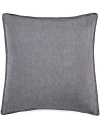 Cremieux Cameron Collection Chambray Square Pillow