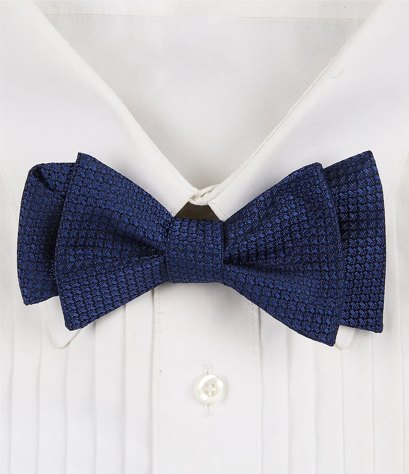 Cremieux Carson Nonsolid Woven Silk Bow Tie