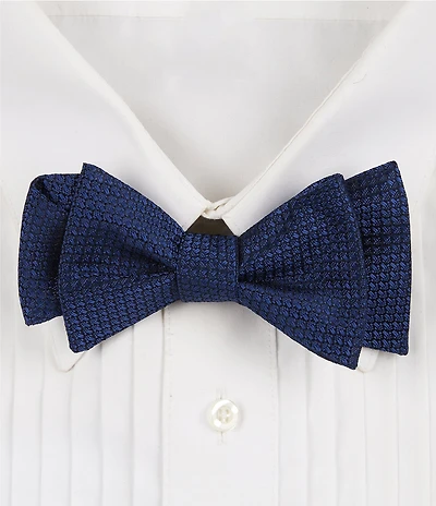Cremieux Carson Nonsolid Woven Silk Bow Tie