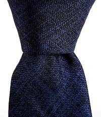 Cremieux Chip Printed Non-Solid 3#double; Silk Tie