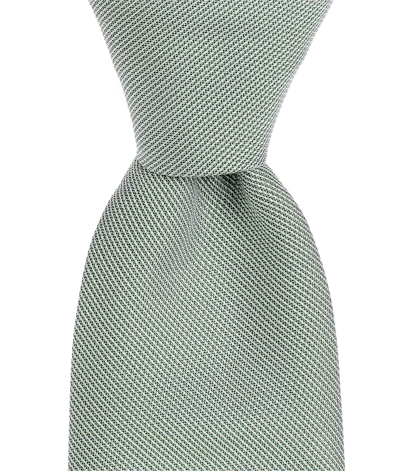 Cremieux Dean Solid 3 3/8#double; Woven Silk Tie