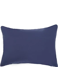 Cremieux Denim Cotton Button Accent Sham