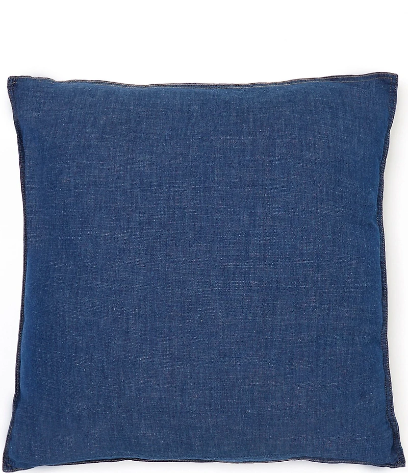 Cremieux Denim Cotton Euro Sham