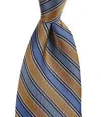 Cremieux Dillon Stripe 3.4#double; Silk Tie