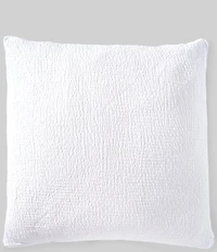 Cremieux Dorm Essentials Collection Crinkle Textured Euro Pillow