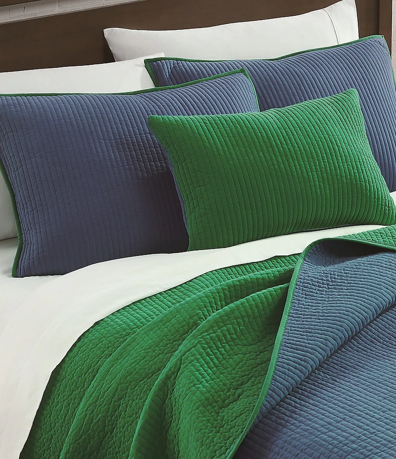 Cremieux Dorm Essentials Collection Reversible Quilt Mini Set