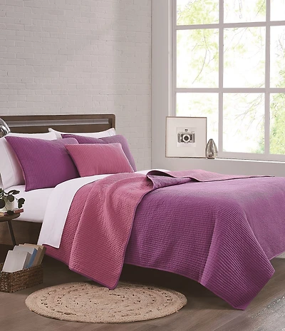 Cremieux Dorm Essentials Collection Reversible Quilt Mini Set