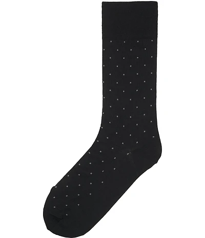 Cremieux Dotted Crew Socks