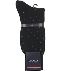 Cremieux Dotted Crew Socks
