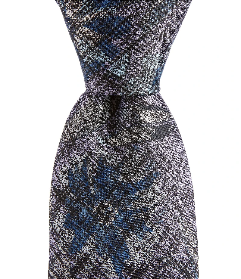 Cremieux Emilio Flower Print 3.125#double; Silk Tie