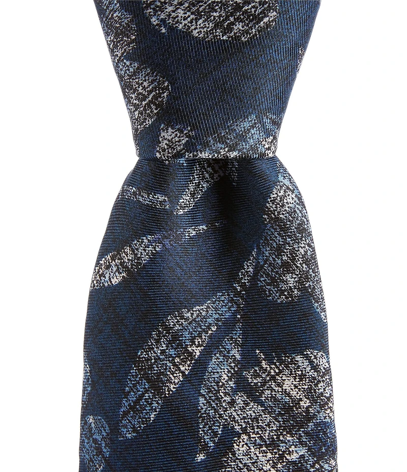 Cremieux Emilio Flower Print 3.125#double; Silk Tie