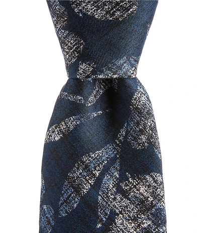 Cremieux Emilio Flower Print 3.125#double; Silk Tie
