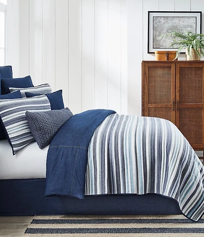 Cremieux Emmett Yard Dyed Striped Quilt Mini Set