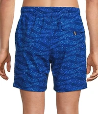 Cremieux Fish Current 6#double; Inseam Swim Trunks