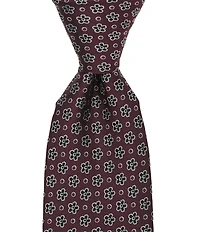 Cremieux Floral Dotted Traditional Silk Tie